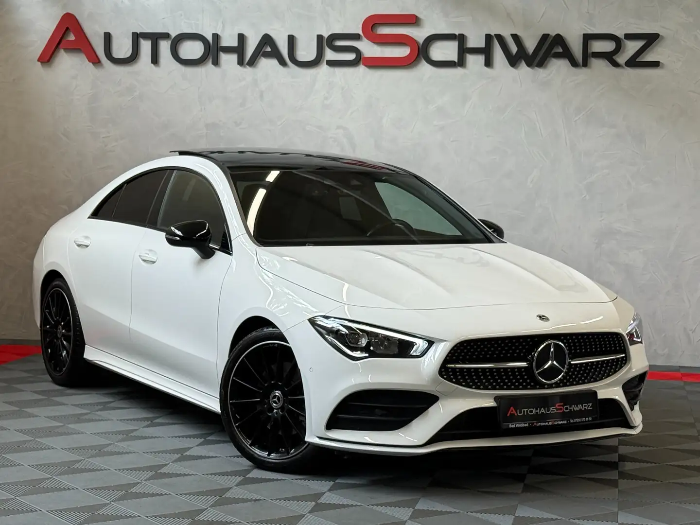 Mercedes-Benz CLA 250 CLA 250 4Matic AMG Line Kamera Pano Night FahrAss. Blanc - 1