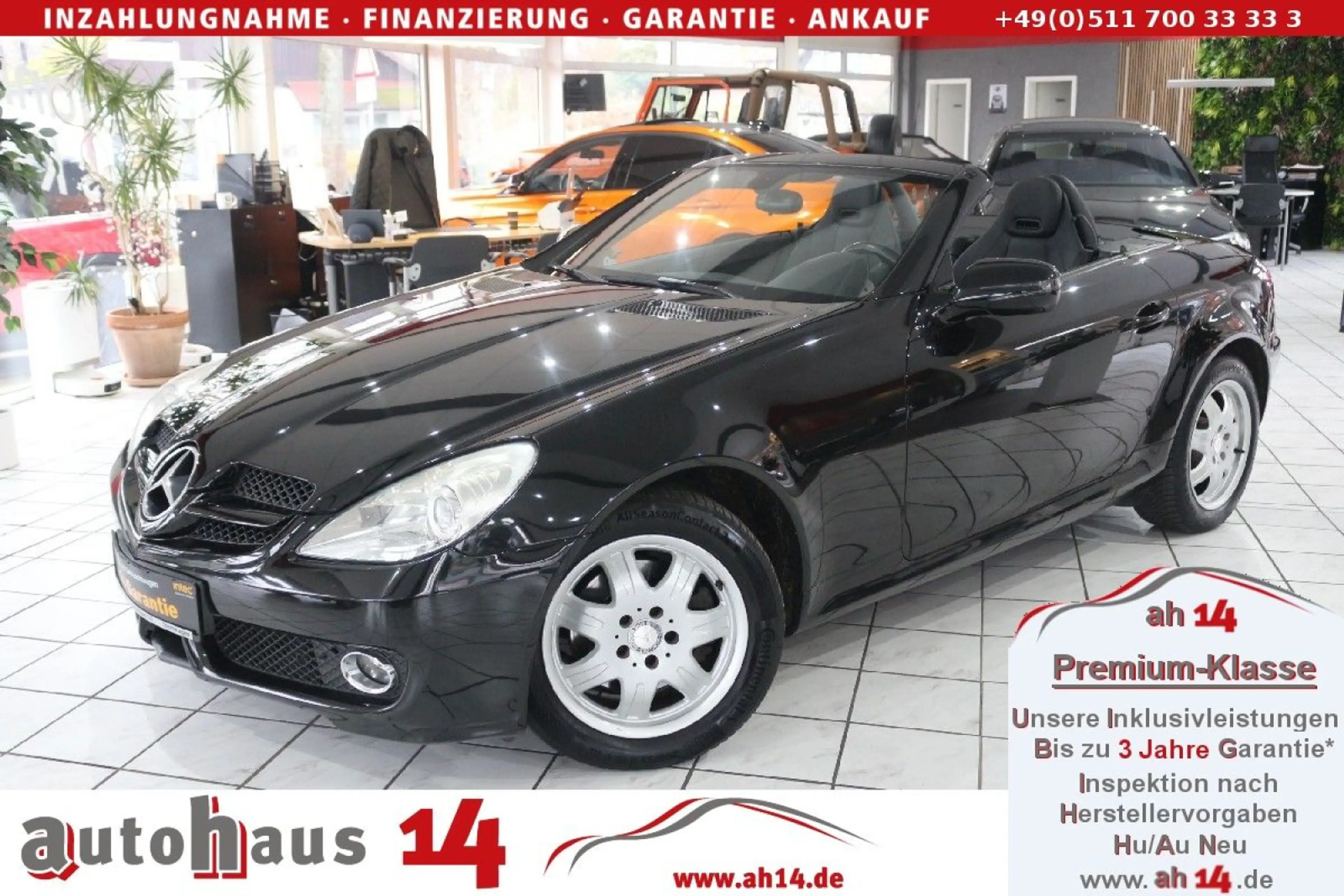 Mercedes-Benz SLK 200 - Automatik-Navi-Leder-Airscarf-Sitzhei