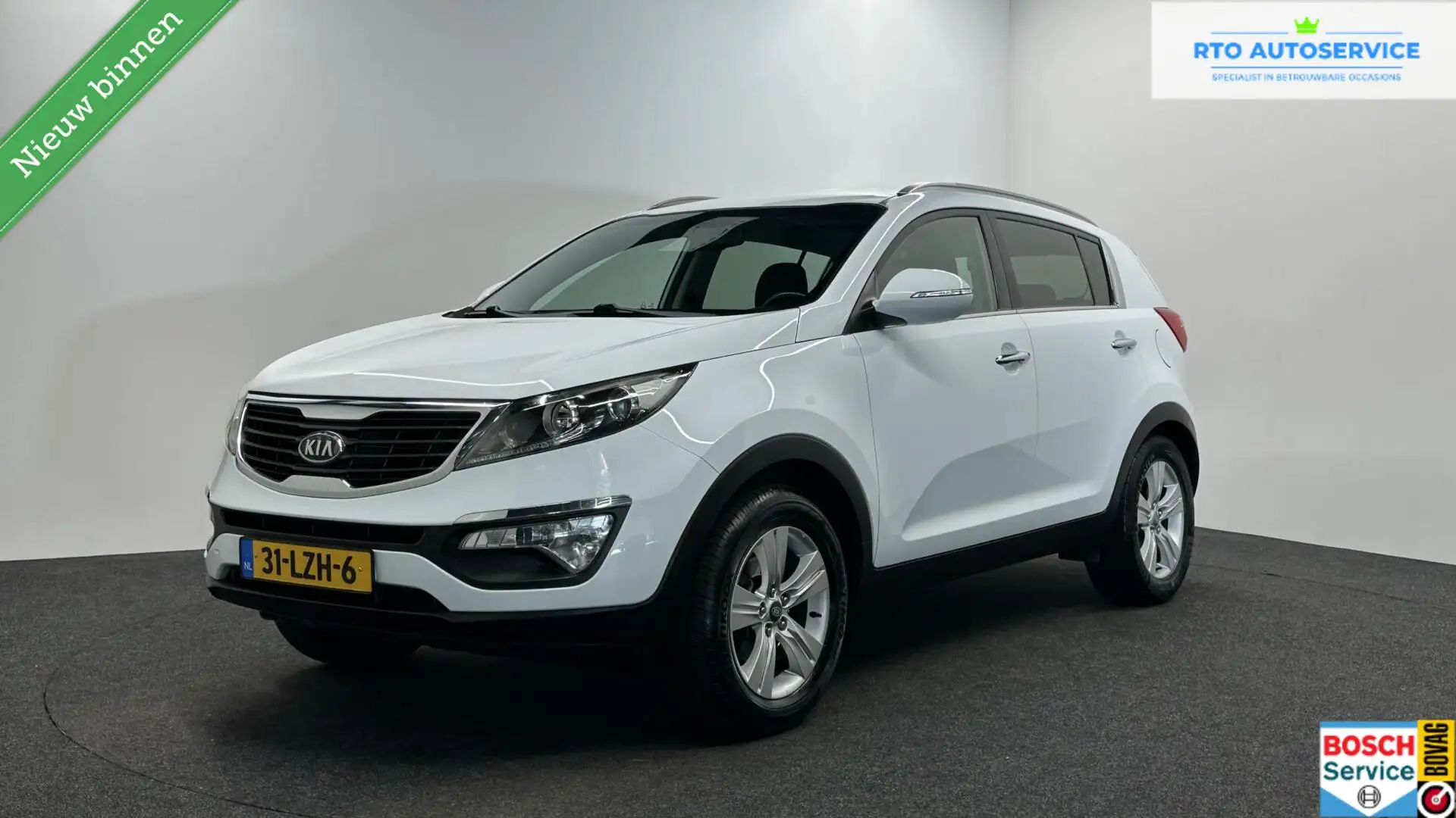 Kia Sportage 2.0 X-ecutive Plus Pack CRUISE ECC TREKHAAK. Blanc - 1