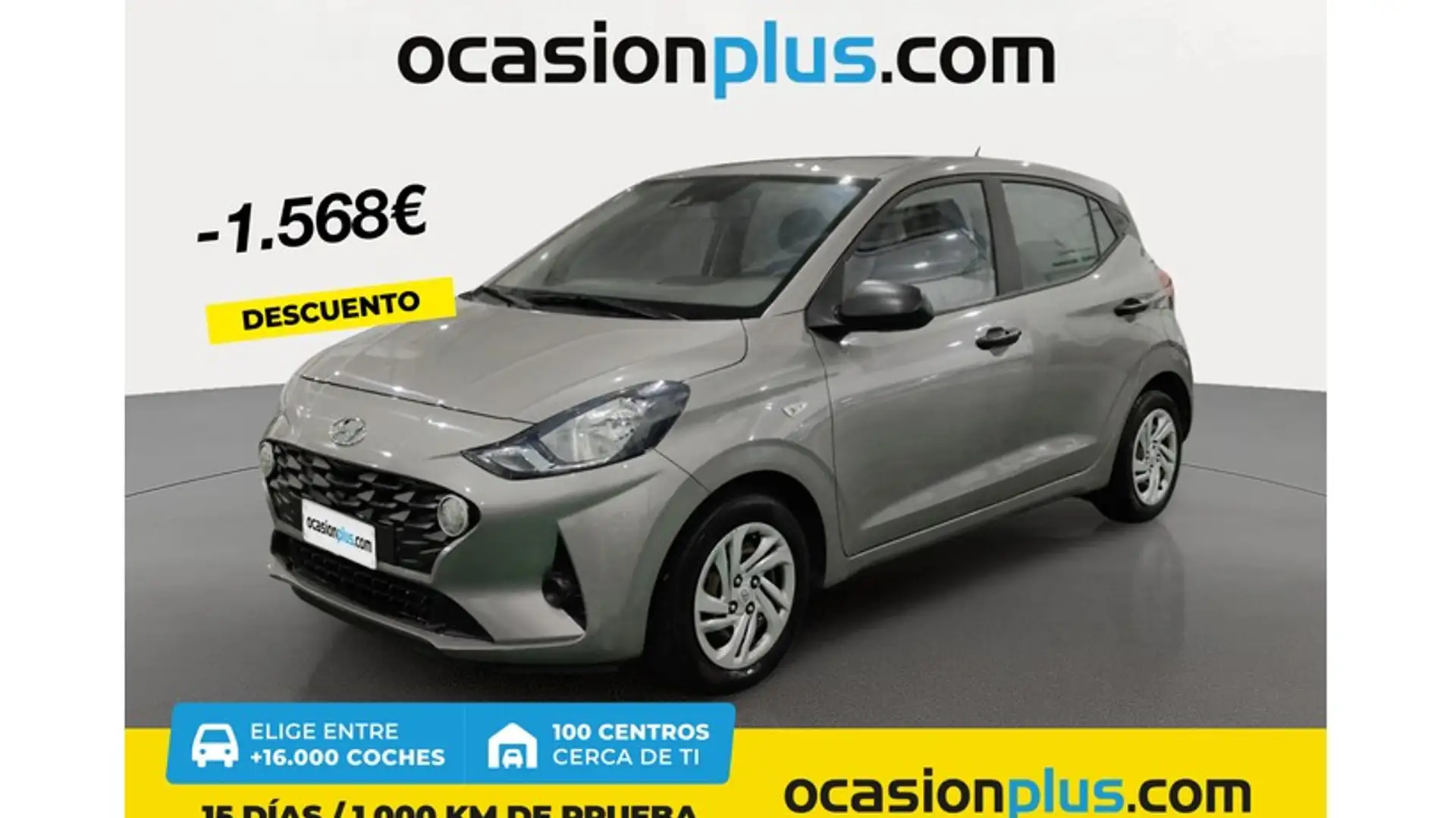 Hyundai i10 1.0 MPI Essence Gris - 1