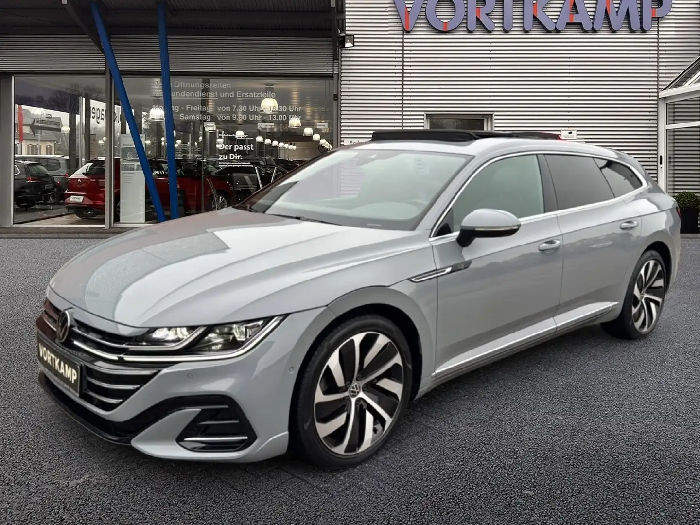 Volkswagen Arteon SB R-Line Pano/AHK/H&K/IQLight/360 Grau - 2
