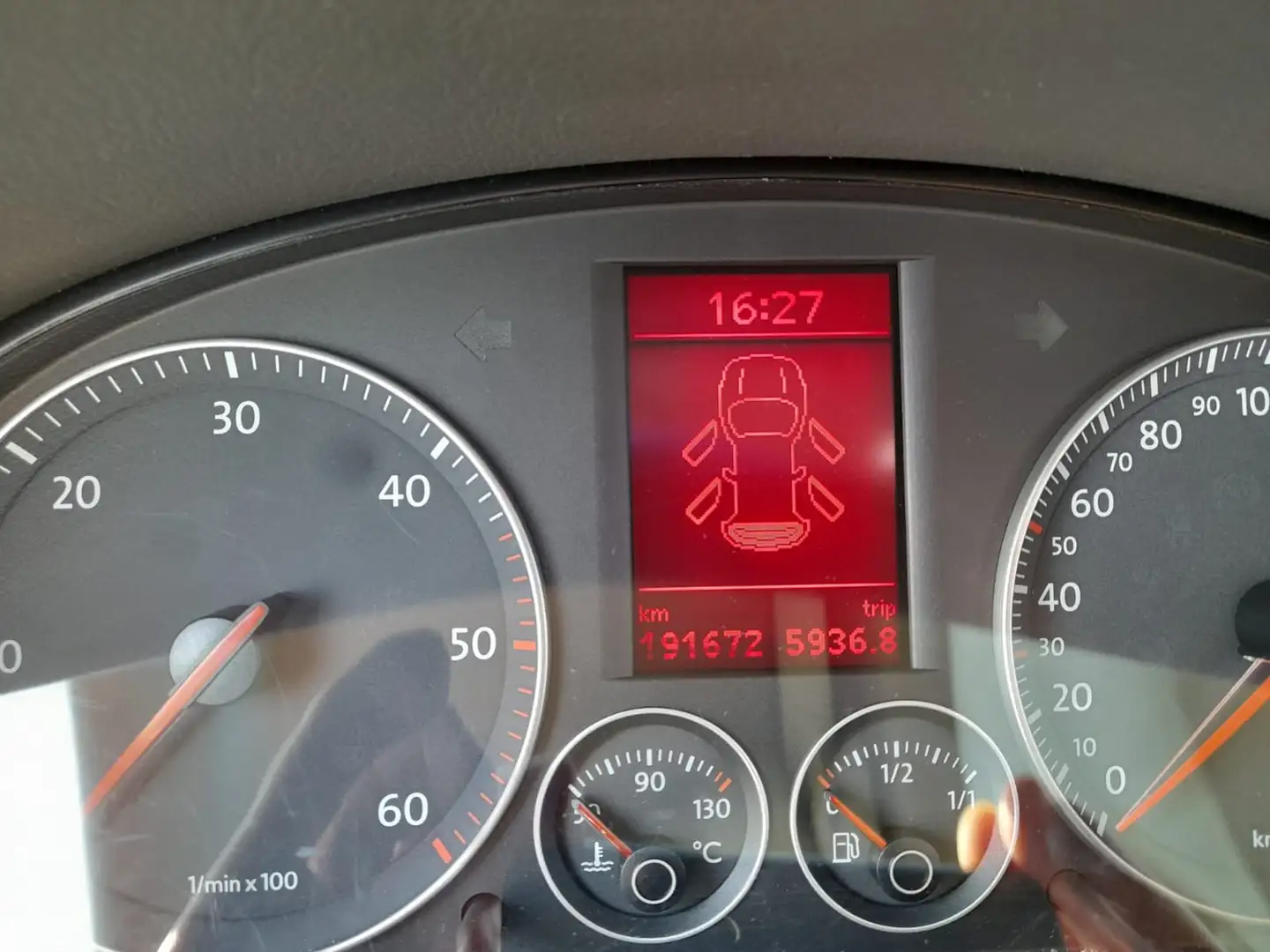 Volkswagen Touran Touran 2.0 TDI DPF Trendline Schwarz - 2