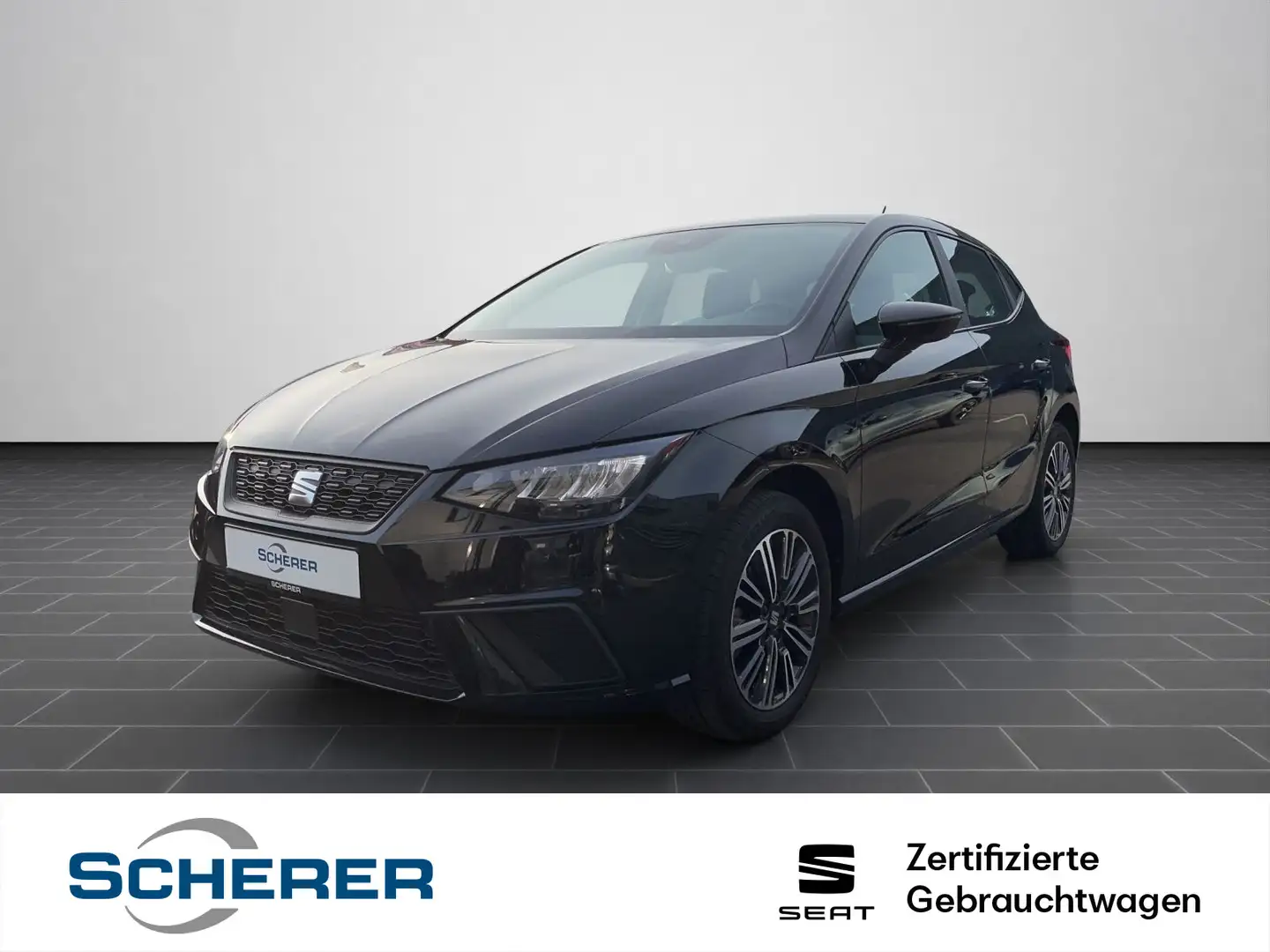 SEAT Ibiza 1.0 TSI Style LED SHZ GRA EPH Schwarz - 1