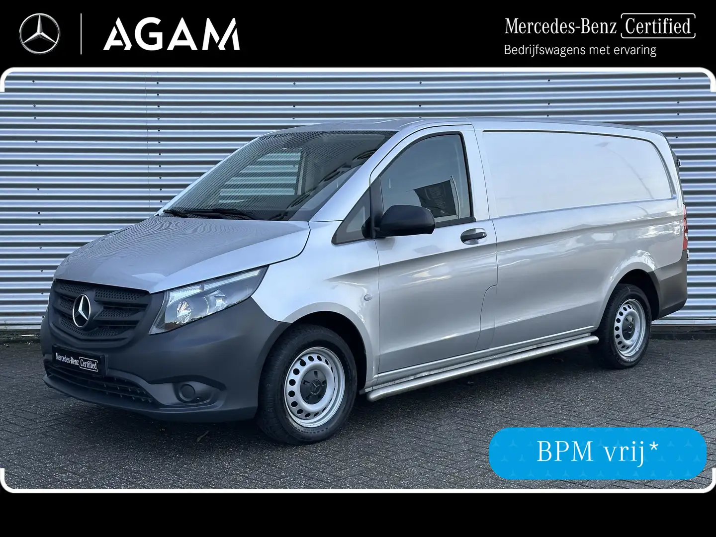 Mercedes-Benz Vito 114 CDI Automaat Airco Carplay Navigatie Android A Argento - 1