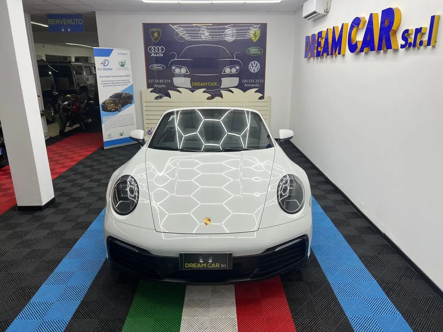 Porsche 911 Carrera 4S Cabriolet Blanco - 2