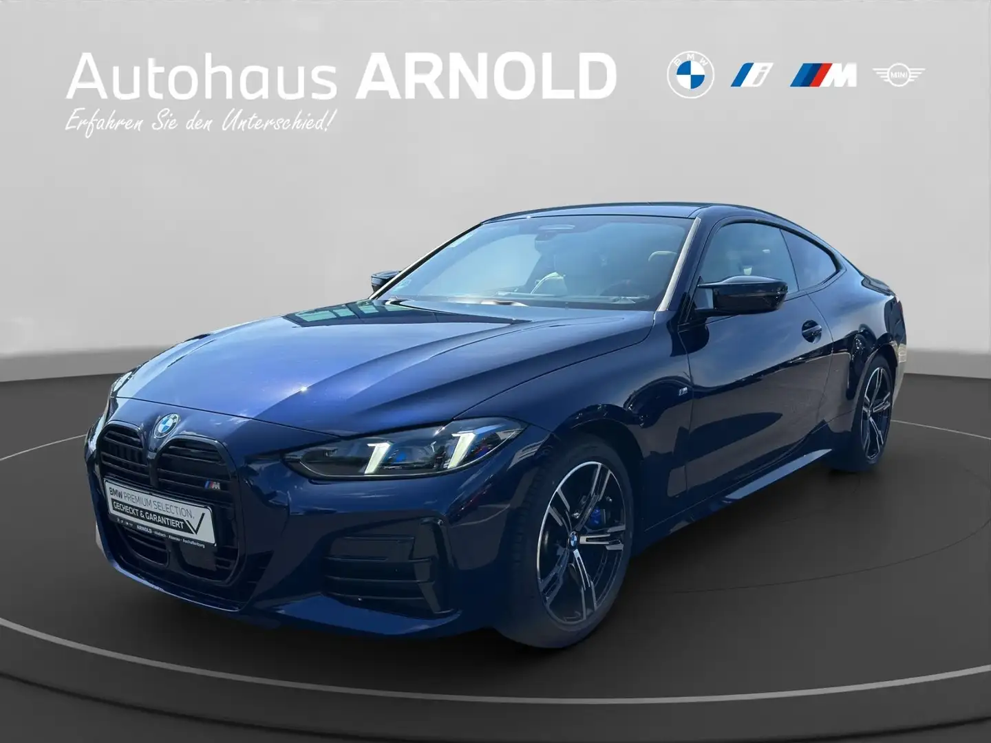 BMW 440 M440i xDrive Coupé UPE:90.120,- HK-HiFi Komfortzug Blau - 2