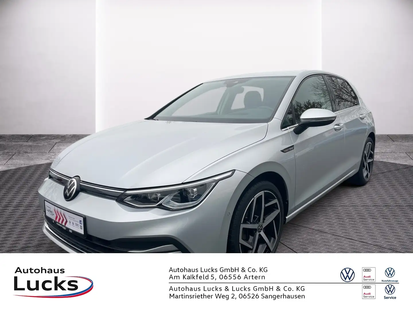 Volkswagen Golf Style 1.5 TSI HUD LED NAVI KAMERA ACC Silber - 1