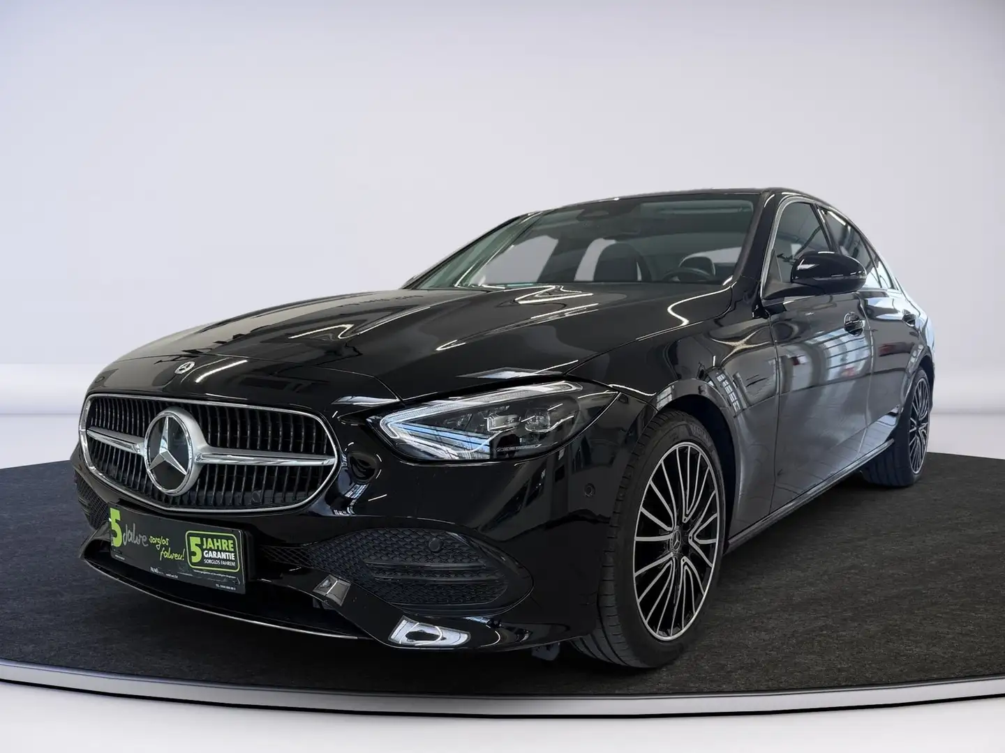 Mercedes-Benz C 200 d Sportp. Sport KAM SpurH KlimaA SHZ LM Schwarz - 2