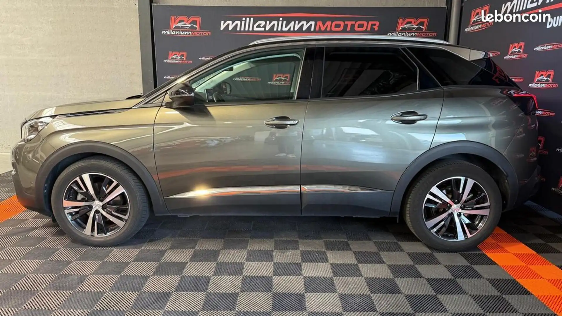 Peugeot 3008 allure 1.5 bluehdi 130 cv garantie 6 mois Gris - 2
