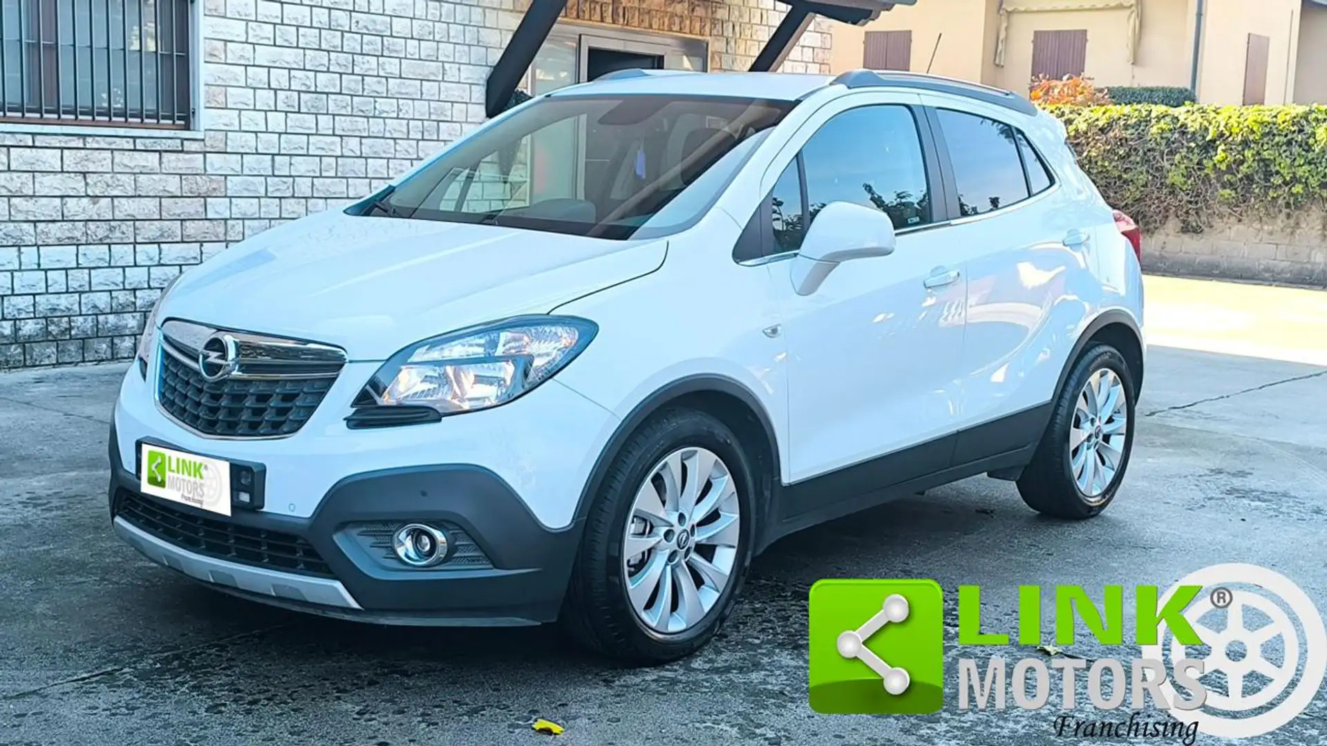 Opel Mokka 1.4 Turbo GPL Tech 140CV 4x2 Cosmo b-Color Bianco - 1