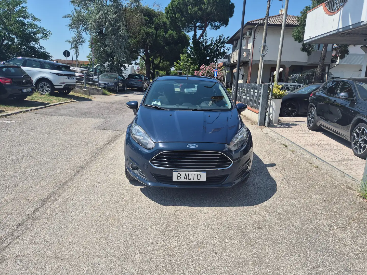 Ford Fiesta Fiesta VI 2013 3p 1.0 Plus 80cv E6 Bleu - 2