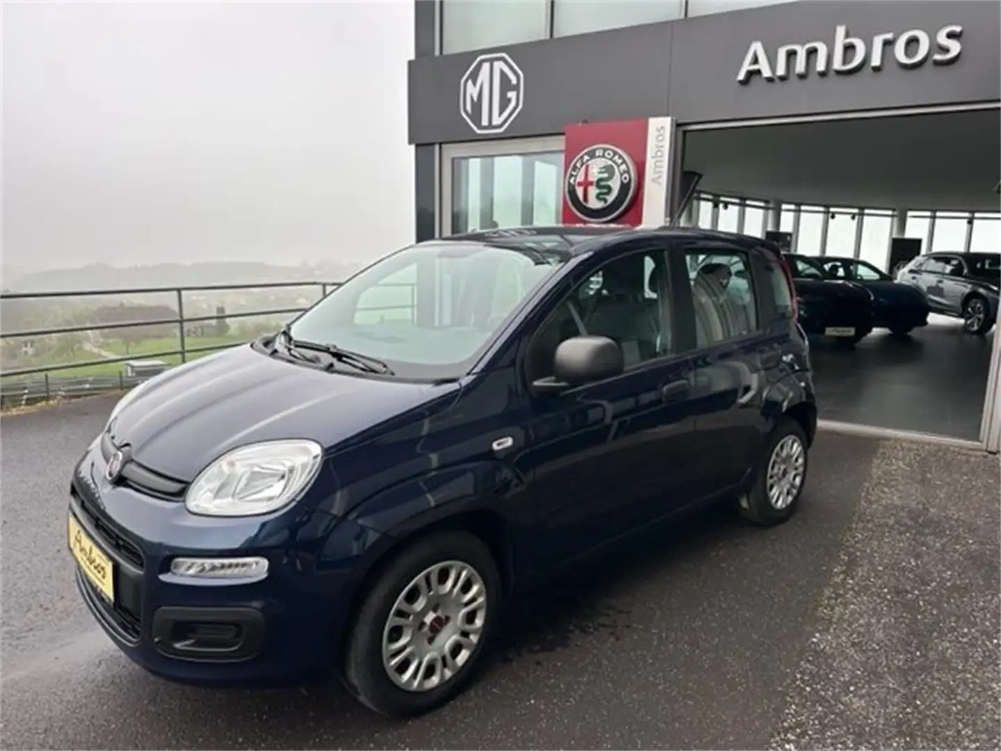Fiat Panda 1,2 70 Easy Blau - 1