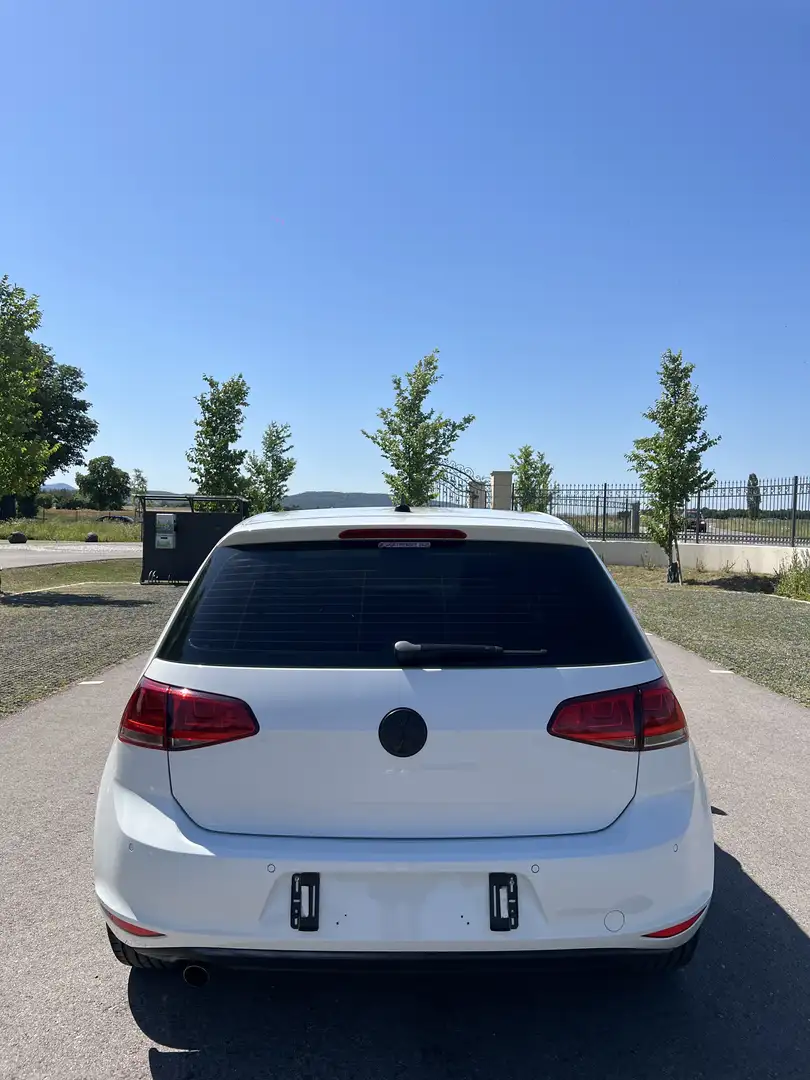 Volkswagen Golf Comfortline 1,6 BMT TDI Weiß - 2
