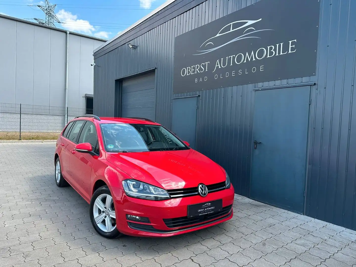Volkswagen Golf VII *Scheckheft*Automatik*2.Hand*Garantie* Rojo - 1