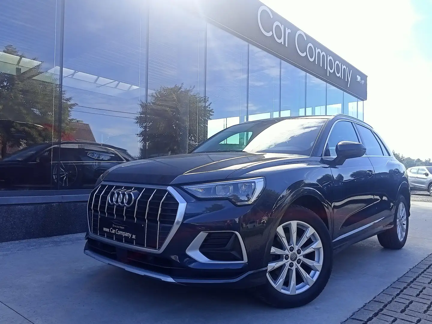 Audi Q3 35 TDi 150PK ADVANCED S-TRONIC*GPS*LEDER*TREKH Bleu - 1