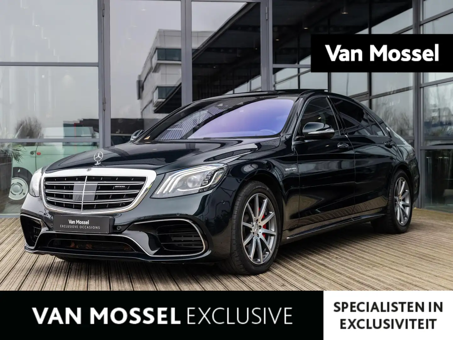 Mercedes-Benz S 63 AMG 4Matic+ Lang Premium Plus | SMARAGDGROEN | STOELMA Zielony - 1