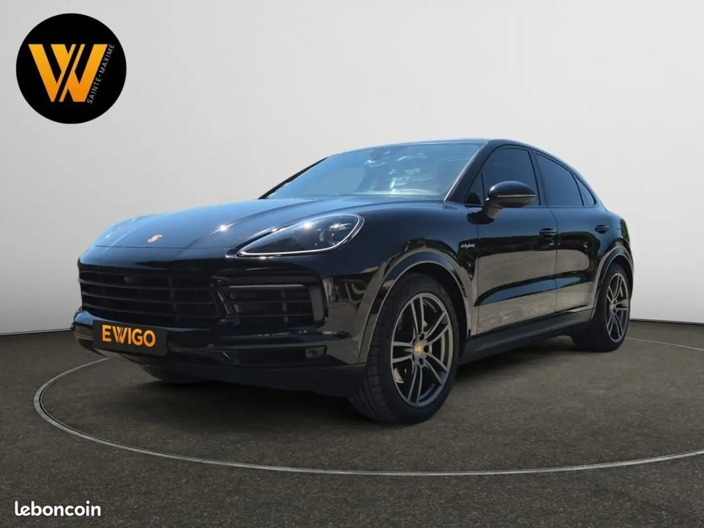 Porsche Cayenne Coupé E-HYBRID 3.0 V6 462ch Tiptronic S BVA APPROV Noir - 2