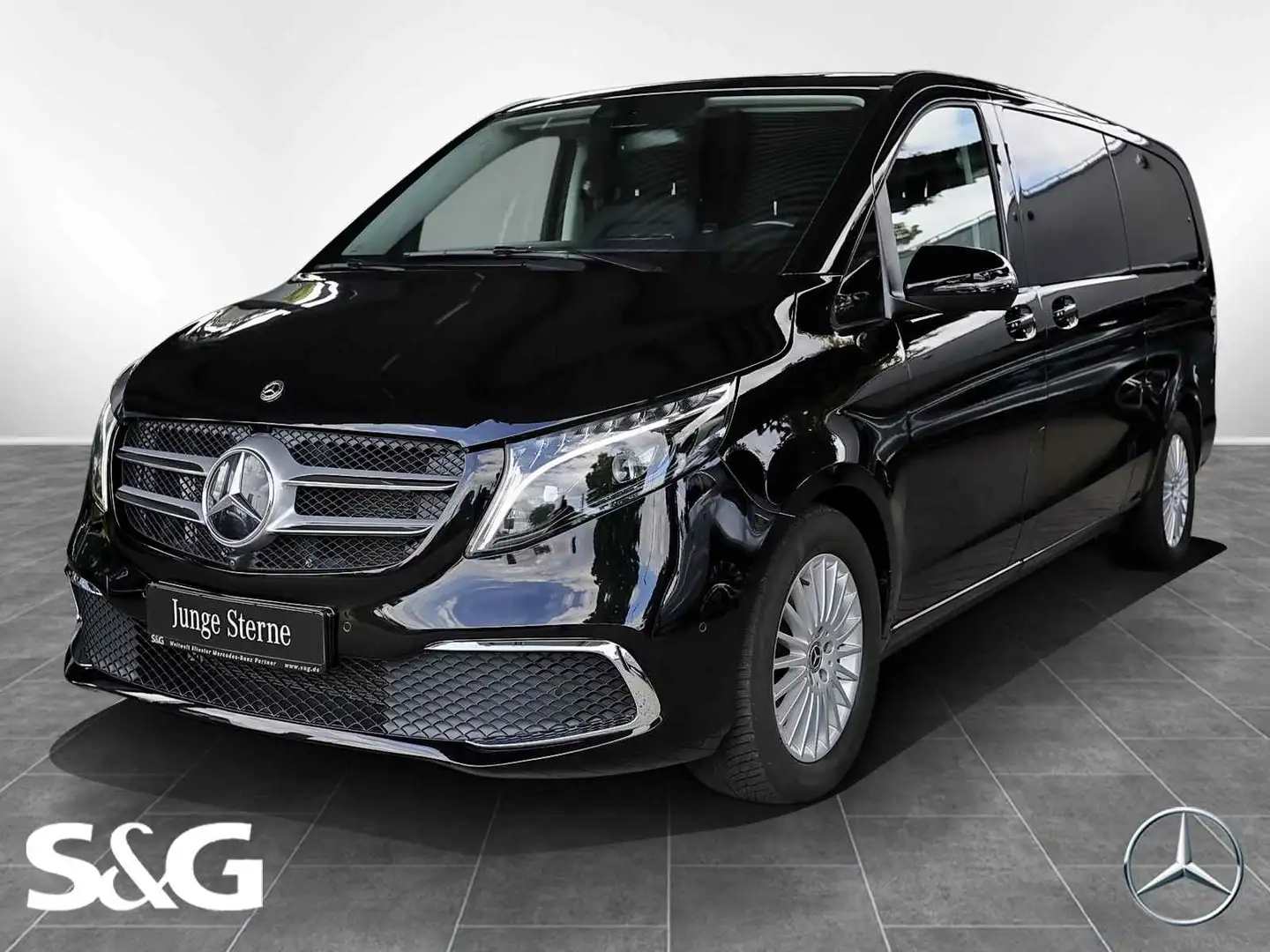 Mercedes-Benz V 300 d AVANTGARDE EDITION Extralang 360°+LED Noir - 1