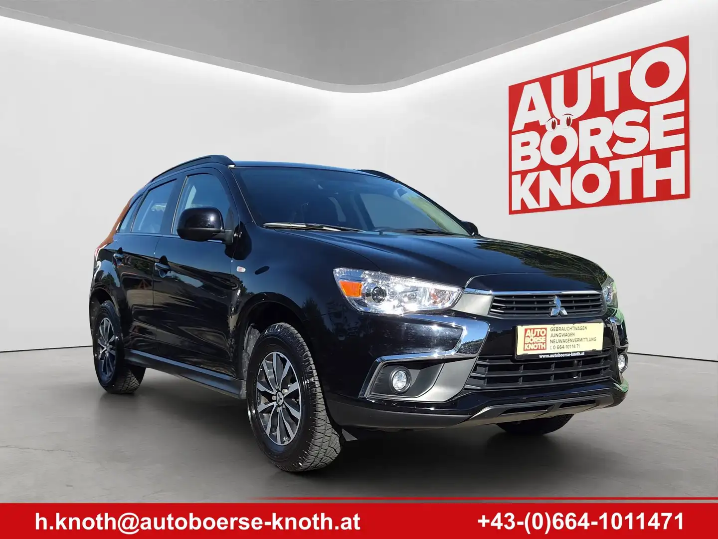 Mitsubishi ASX 1,6 Austria Edition nur "40.000KM" AHV, WKR Schwarz - 1