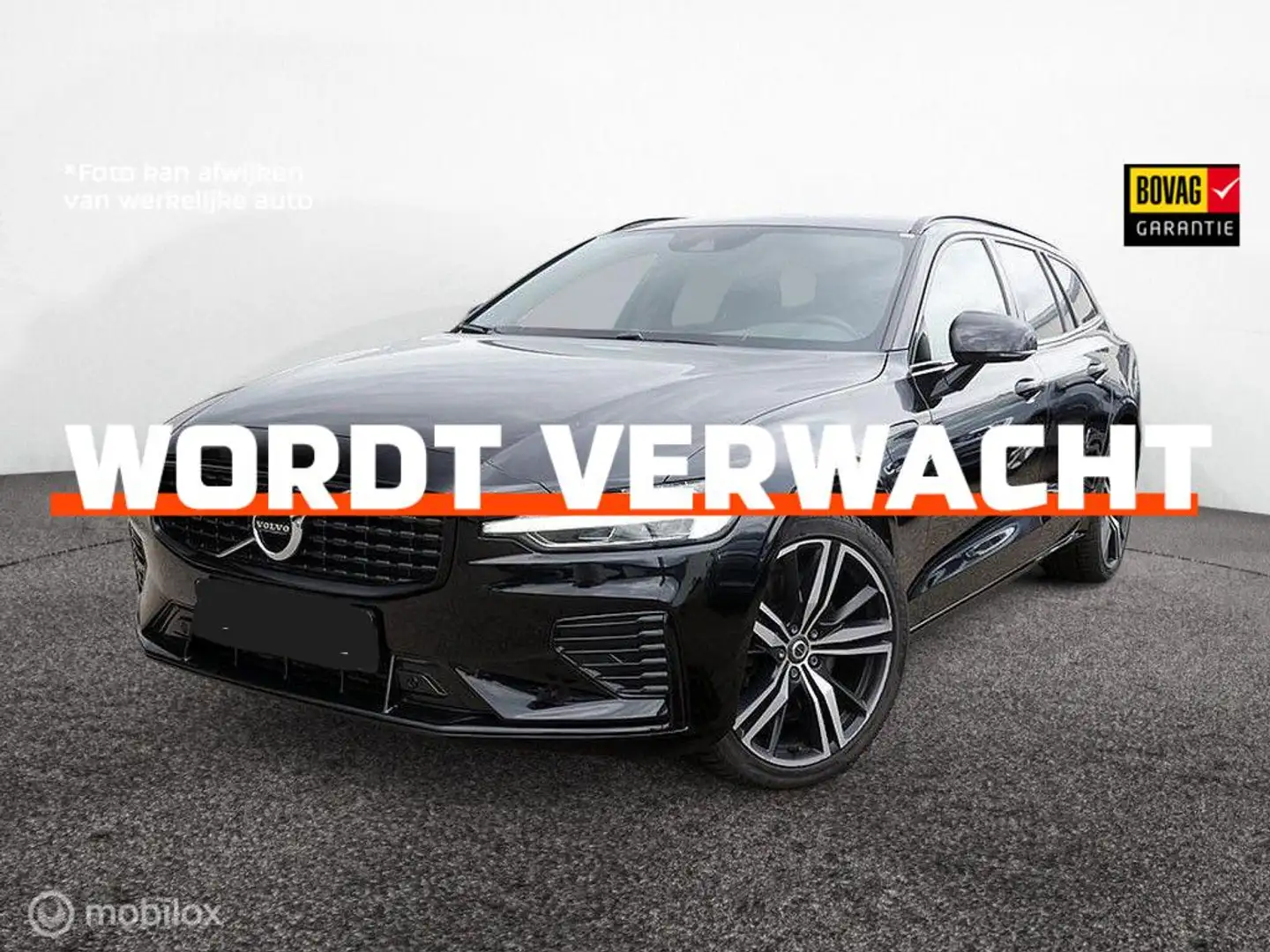 Volvo V60 2.0 T6 Recharge AWD R-Design|Trekhaak|Leder Zwart - 2