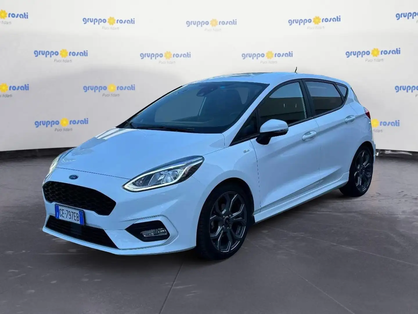Ford Fiesta 7ª serie 1.0 Ecoboost Hybrid 125 CV 5 porte ST-Li Wit - 1