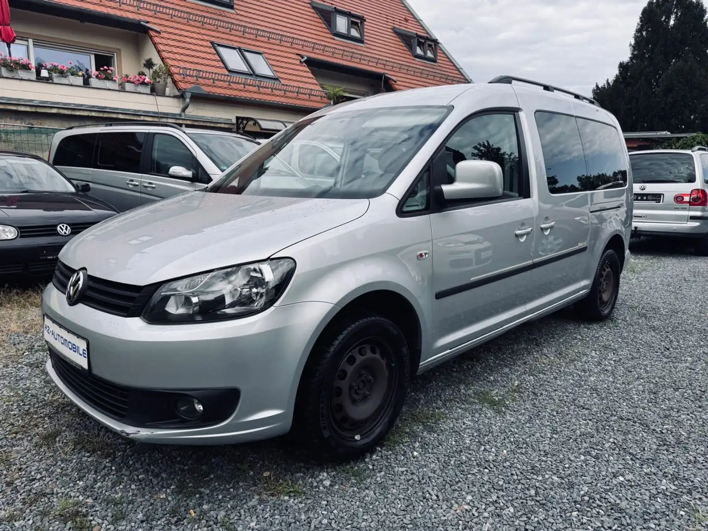 Volkswagen Caddy Maxi Roncalli, alle Rechnungen, Scheckheft Plateado - 1