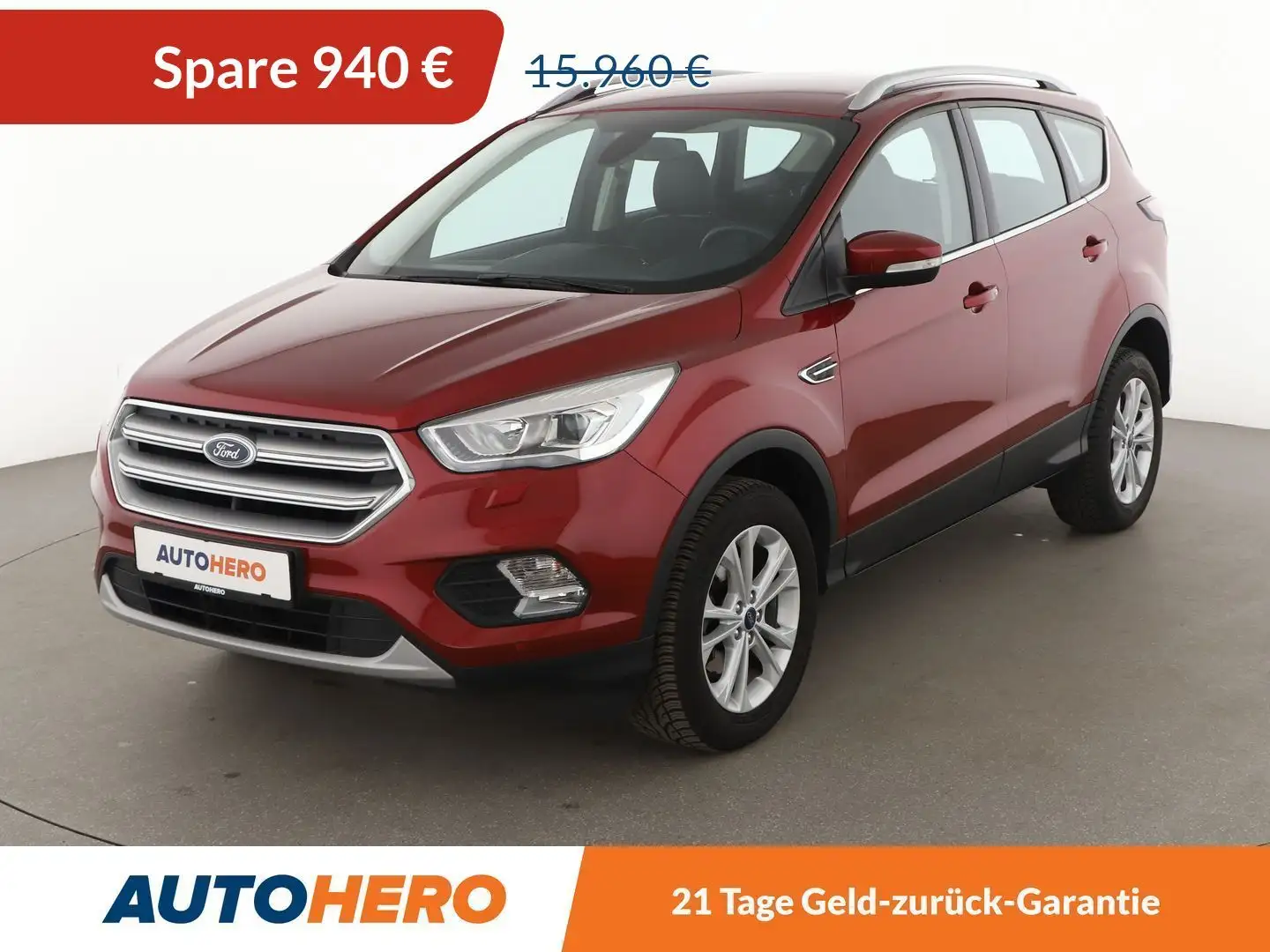 Ford Kuga 1.5 EcoBoost Titanium*NAVI*PDC*SHZ*AHK*KLIMA* Rot - 1