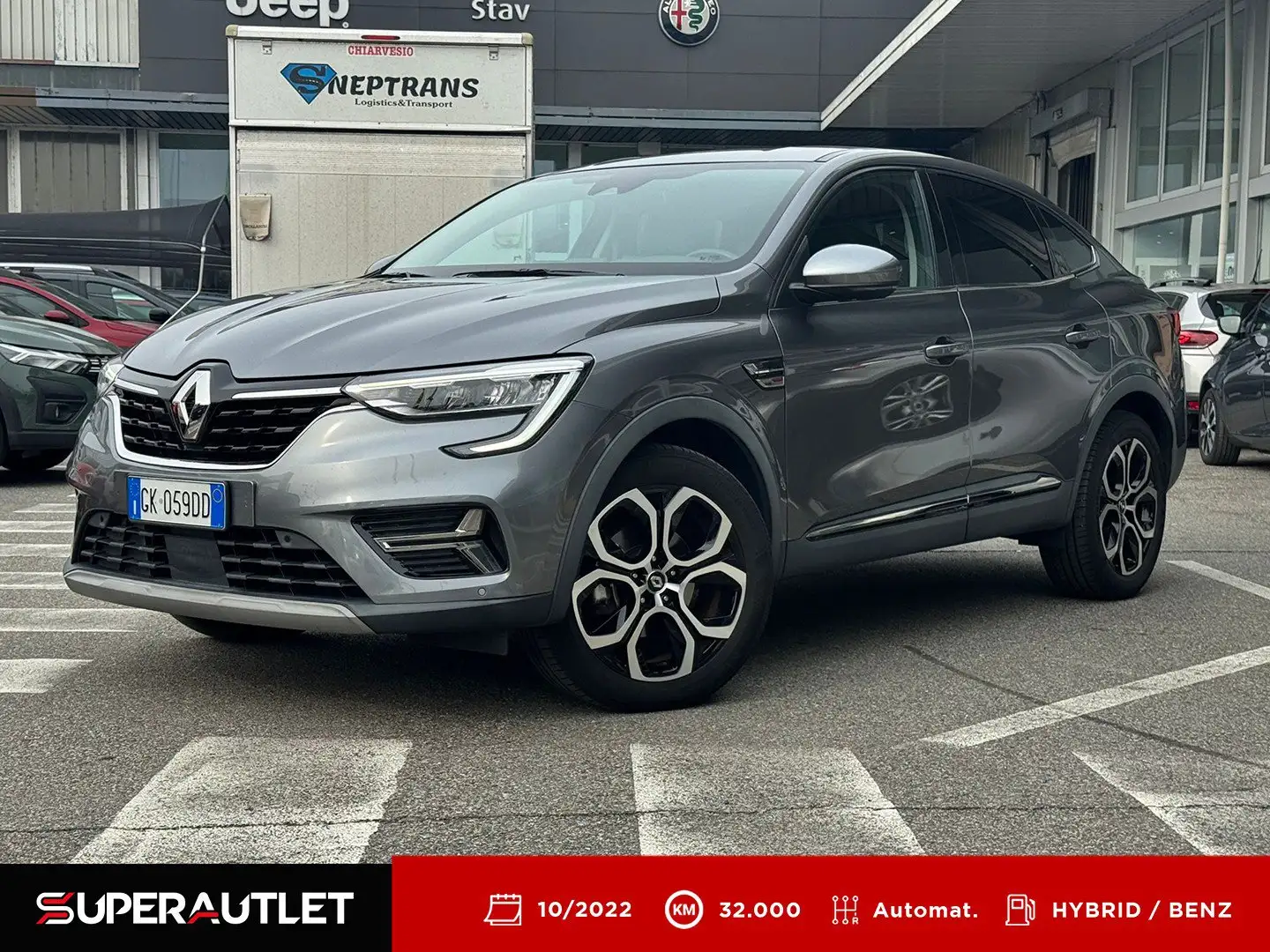 Renault Arkana 1.6 E-Tech full hybrid Techno Auto 145cv Grau - 1