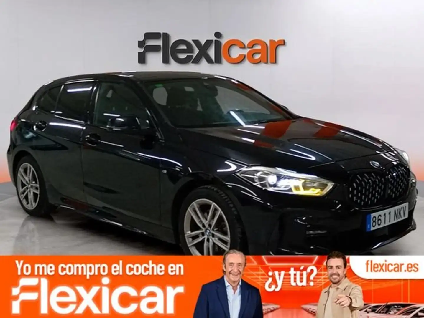 BMW 116 116dA Negro - 1