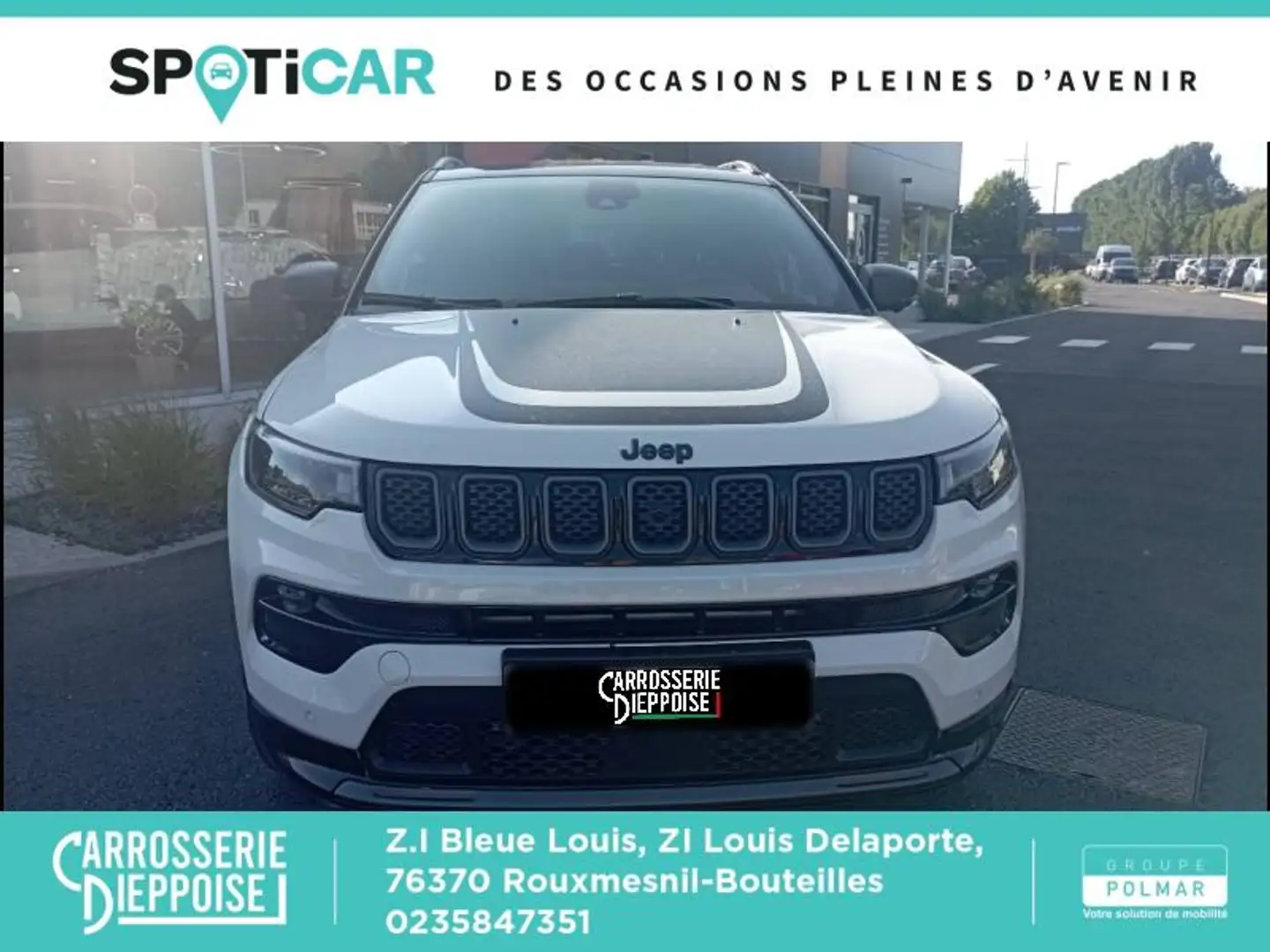 Jeep Compass 1.3 GSE T4 150ch 80th Anniversary 4x2 BVR6 Blanc - 2