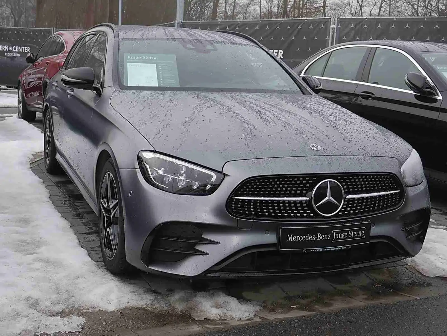 Mercedes-Benz E 400 d 4MATIC T-Modell+AMG+Night-Paket+AHK+SHZ+ Gris - 2