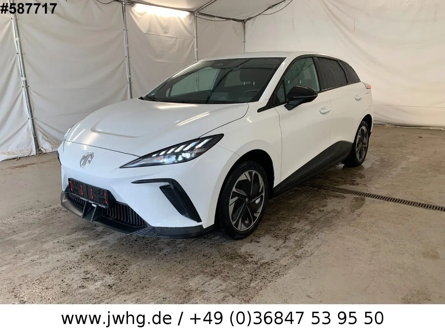 MG MG4 Maximal 64KWH LED Wärmepumpe ACC Carplay DAB Weiß - 1