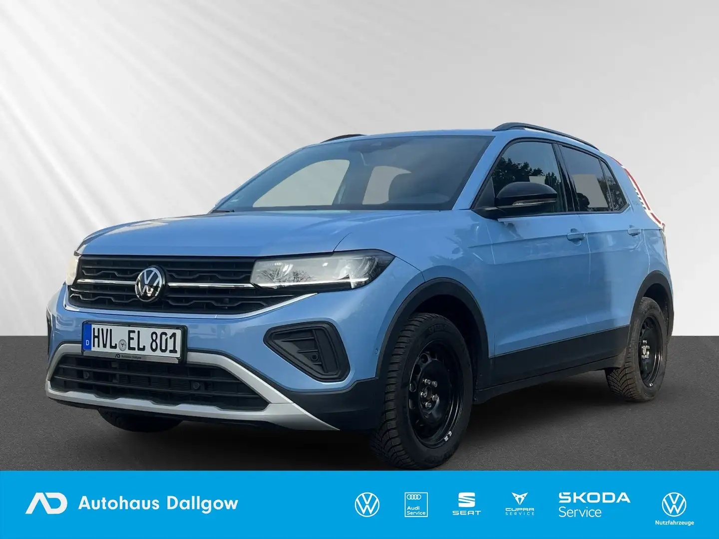 Volkswagen T-Cross Life 1.0 TSI DSG Sitzheizung+PDC+RFK+LED Blau - 1