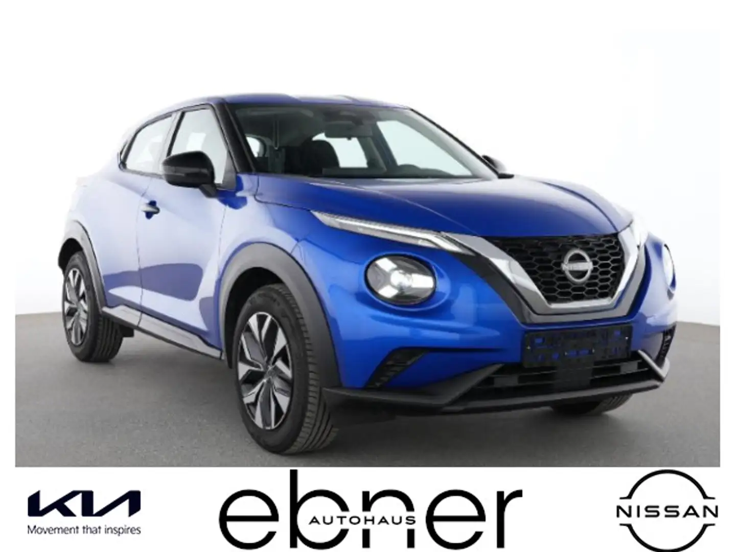 Nissan Juke I 1.0 DIG-T 114PS I 6MT I Acenta I Klimaaut Blau - 1
