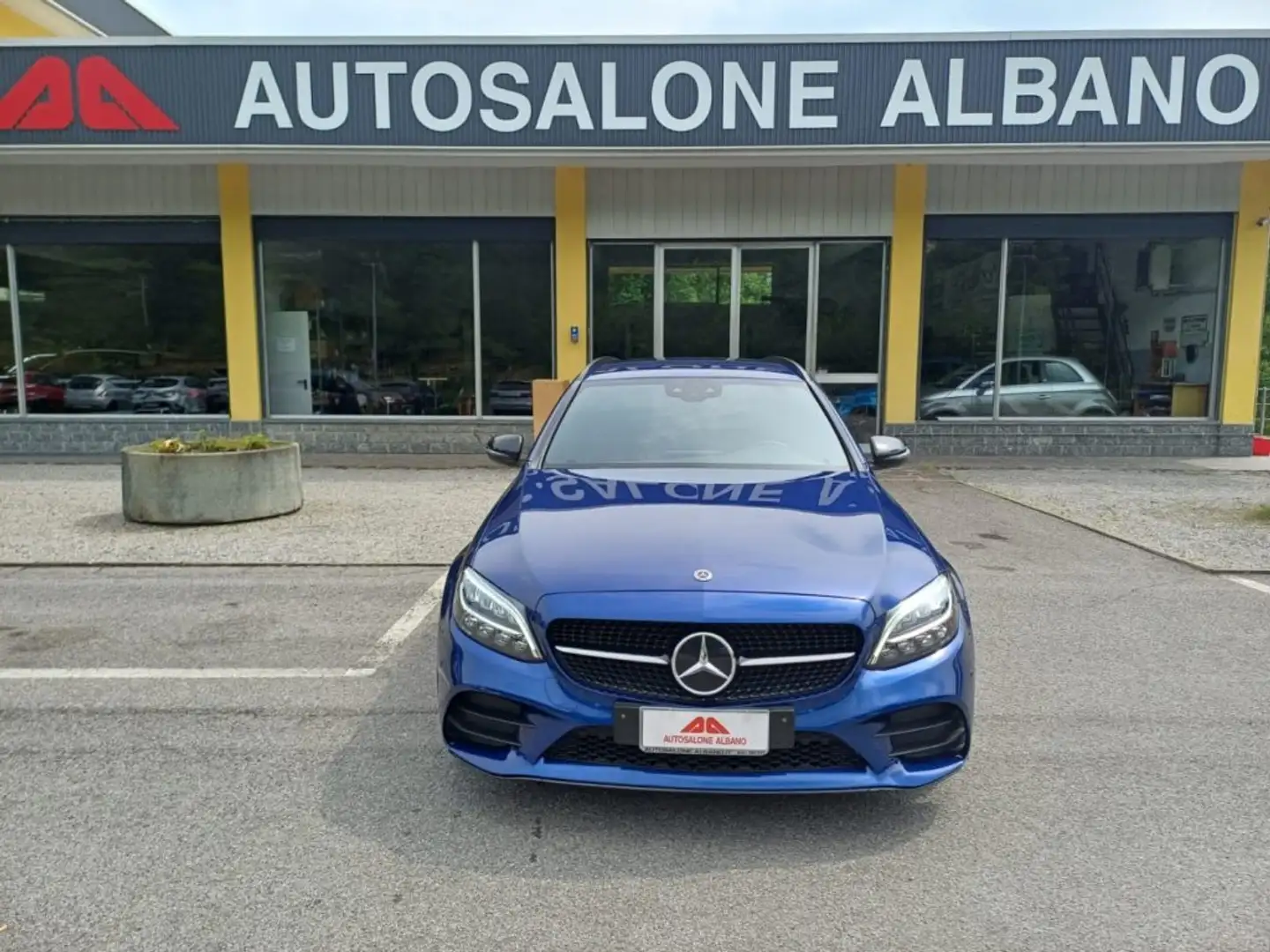 Mercedes-Benz C 220 d S.W. Auto Sport Plus Night Edition allestime AMG Azul - 2