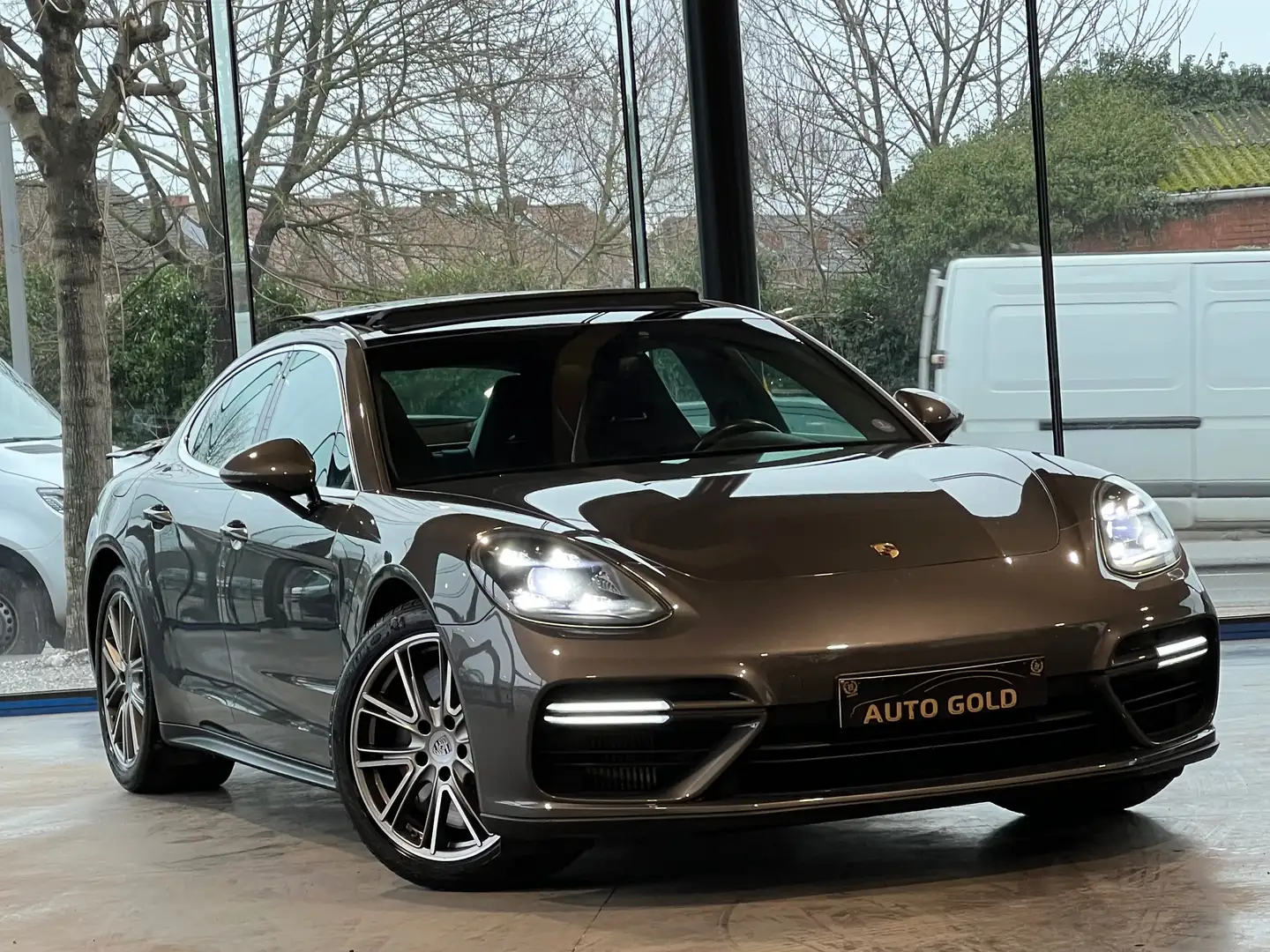 Porsche Panamera Turbo 4.0 V8 549CV PDK/CARNET/1PROP/FULLOPTIONS Gris - 2