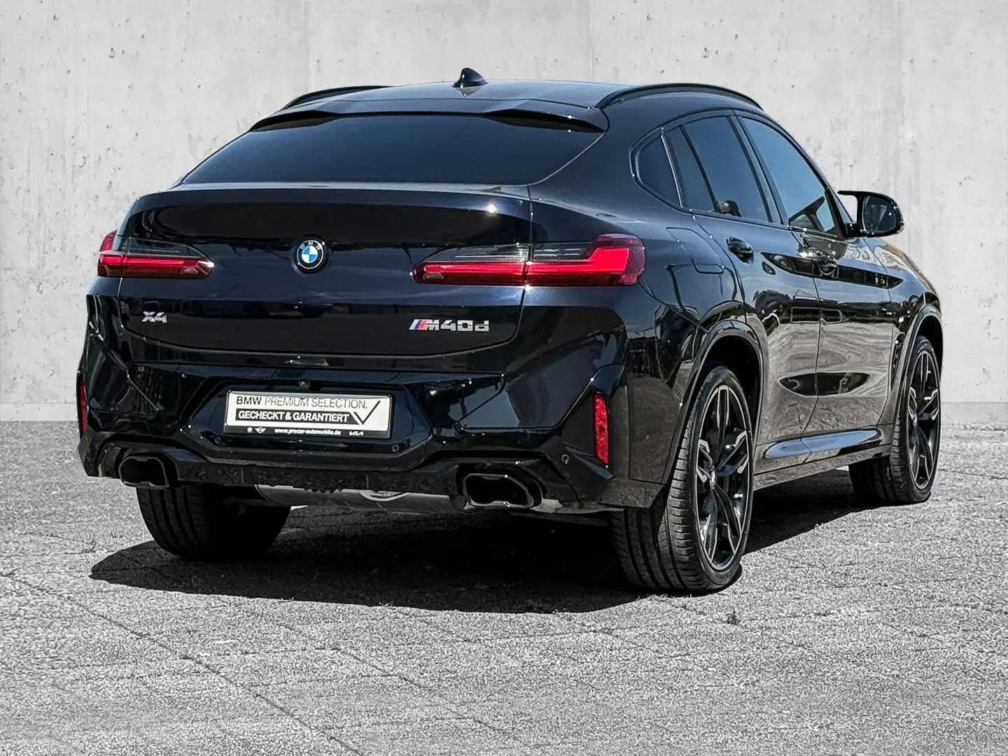 BMW X4 M 40d M SPORT+DA PROF+PA++PANO+AHK+SHZ+LHZ+UVM. Black - 2