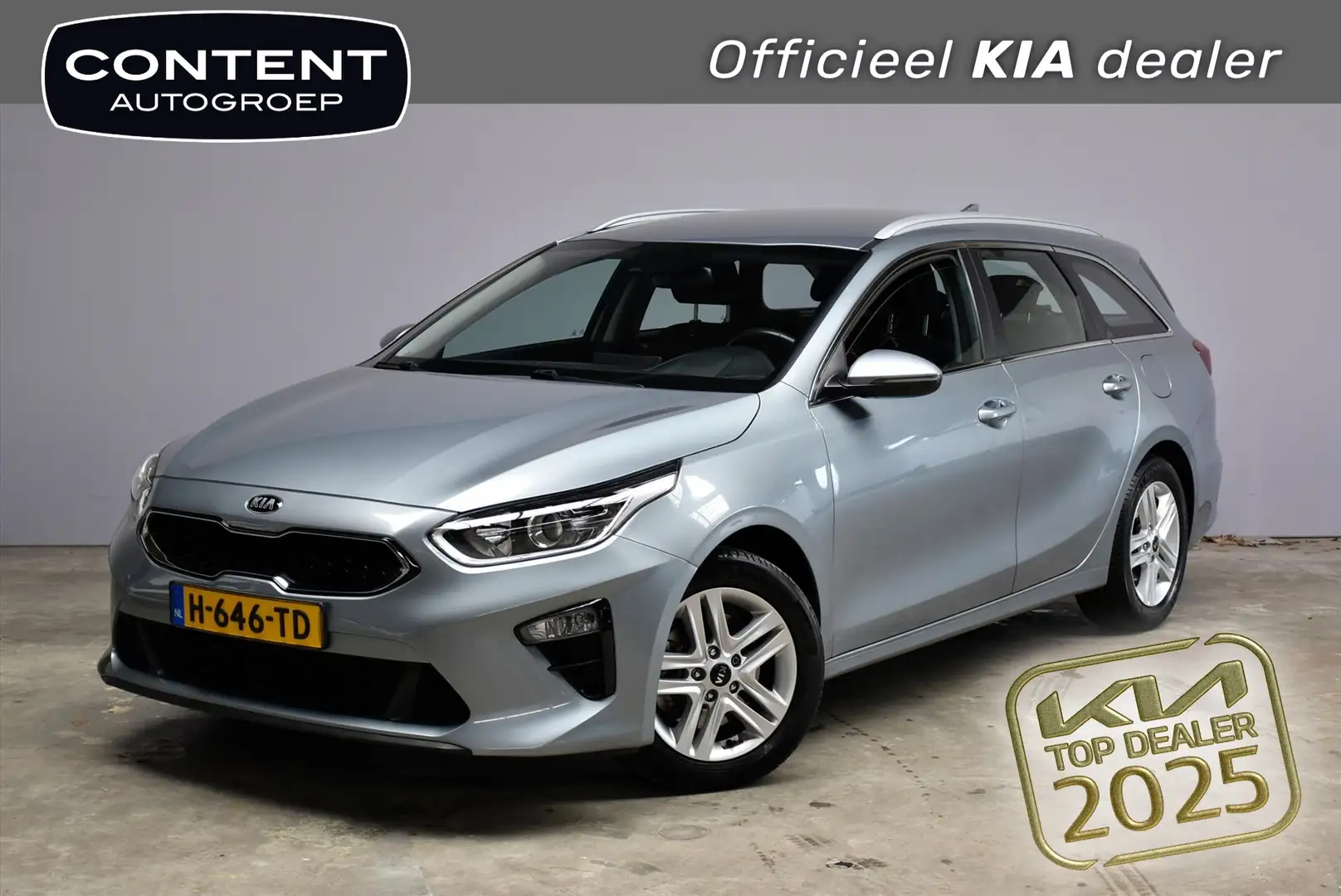 Kia Ceed SW / cee'd SW 1.0 T-GDi 120pk DynamicLine Gris - 1