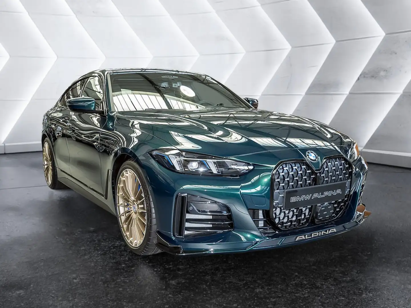Alpina B4 GT Gran Coupe Allrad SITZBELÜFTUNG STANDHZ Grün - 2