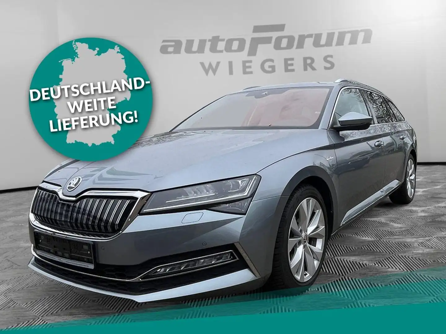 Skoda Superb Combi 1.4 TSI iV L&K DSG+AHK+Kamera+Navi Grau - 1