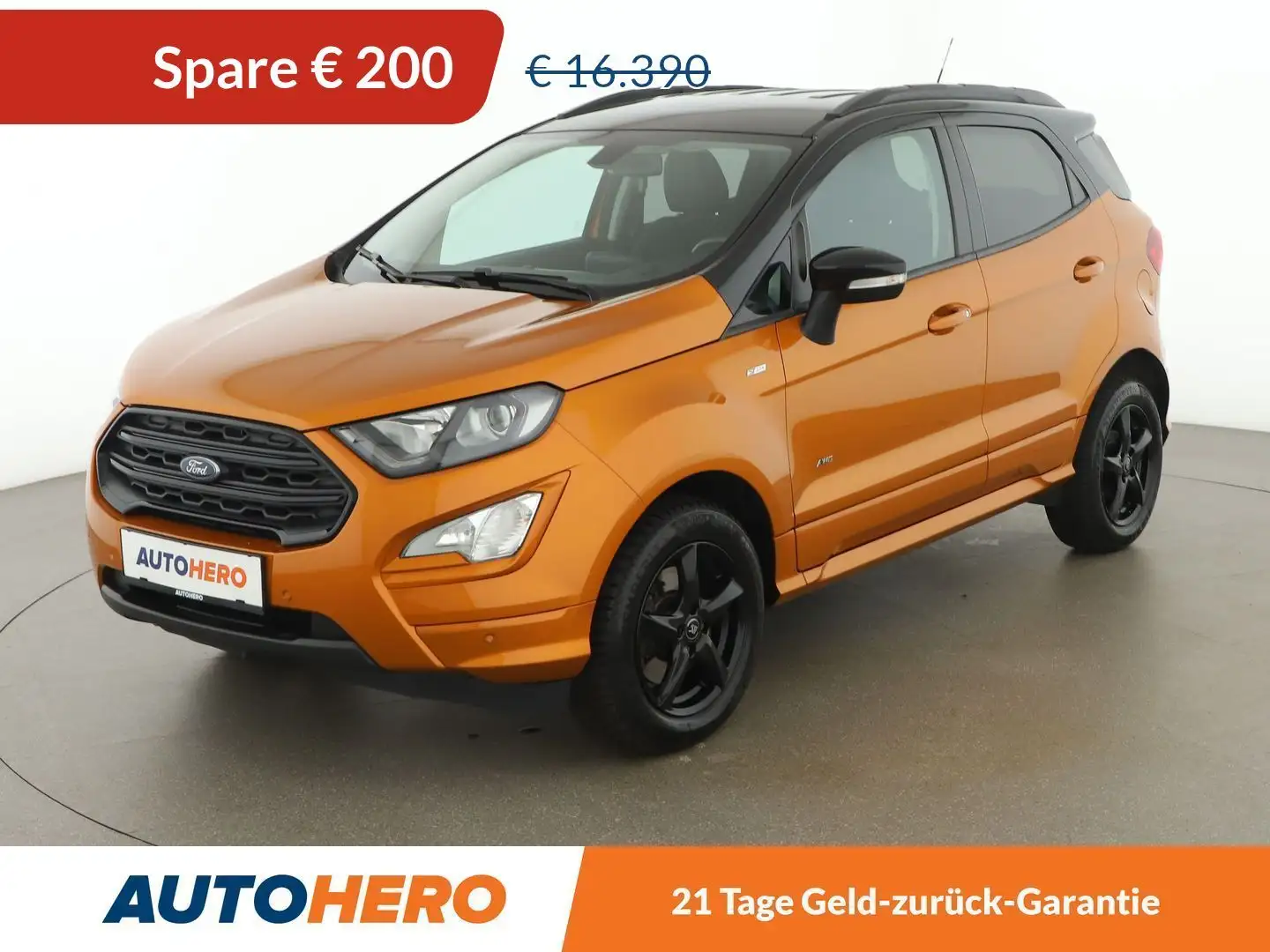 Ford EcoSport 1.5 EcoBlue TDCi ST-Line *KLIMAAUT*CARPLAY&AUTO* Orange - 1