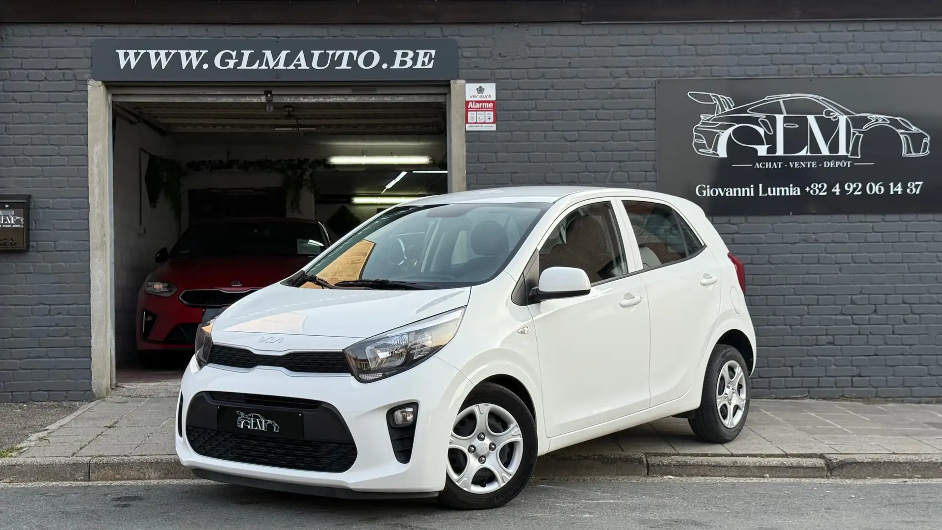Kia Picanto Picanto 1.0i Pure ISG * 1ERE PROPRI *GARANTIE 2029 Blanco - 1