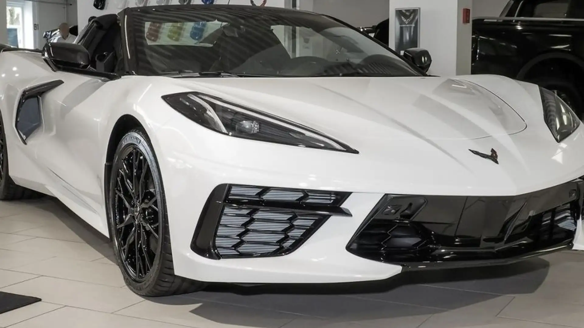Chevrolet Corvette Stingray Convertible 6.2 V8 3LT Blanc - 1