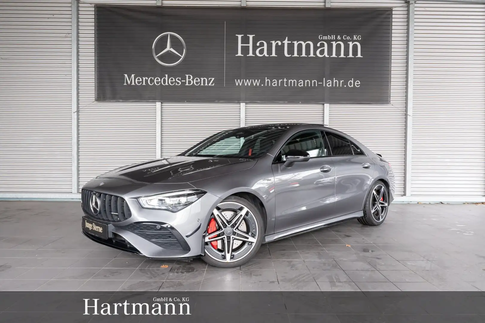 Mercedes-Benz CLA 35 AMG CLA 35 4M AMG Coupé Panorama Aero Fahrassistenz Gris - 1