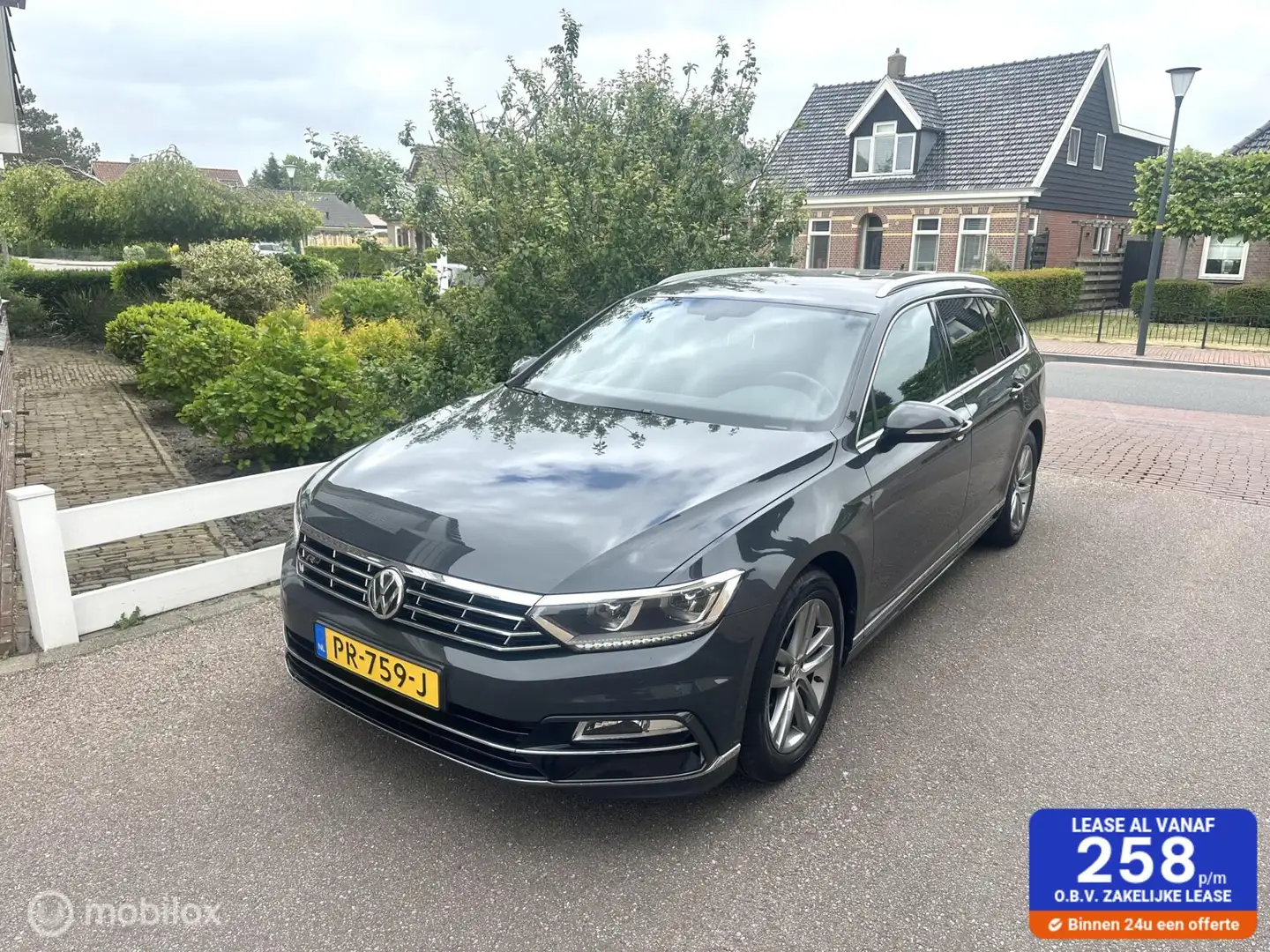Volkswagen Passat Variant 1.4 TSI ACT Highline Business R-LINE DSG AUTOMAAT Gris - 1