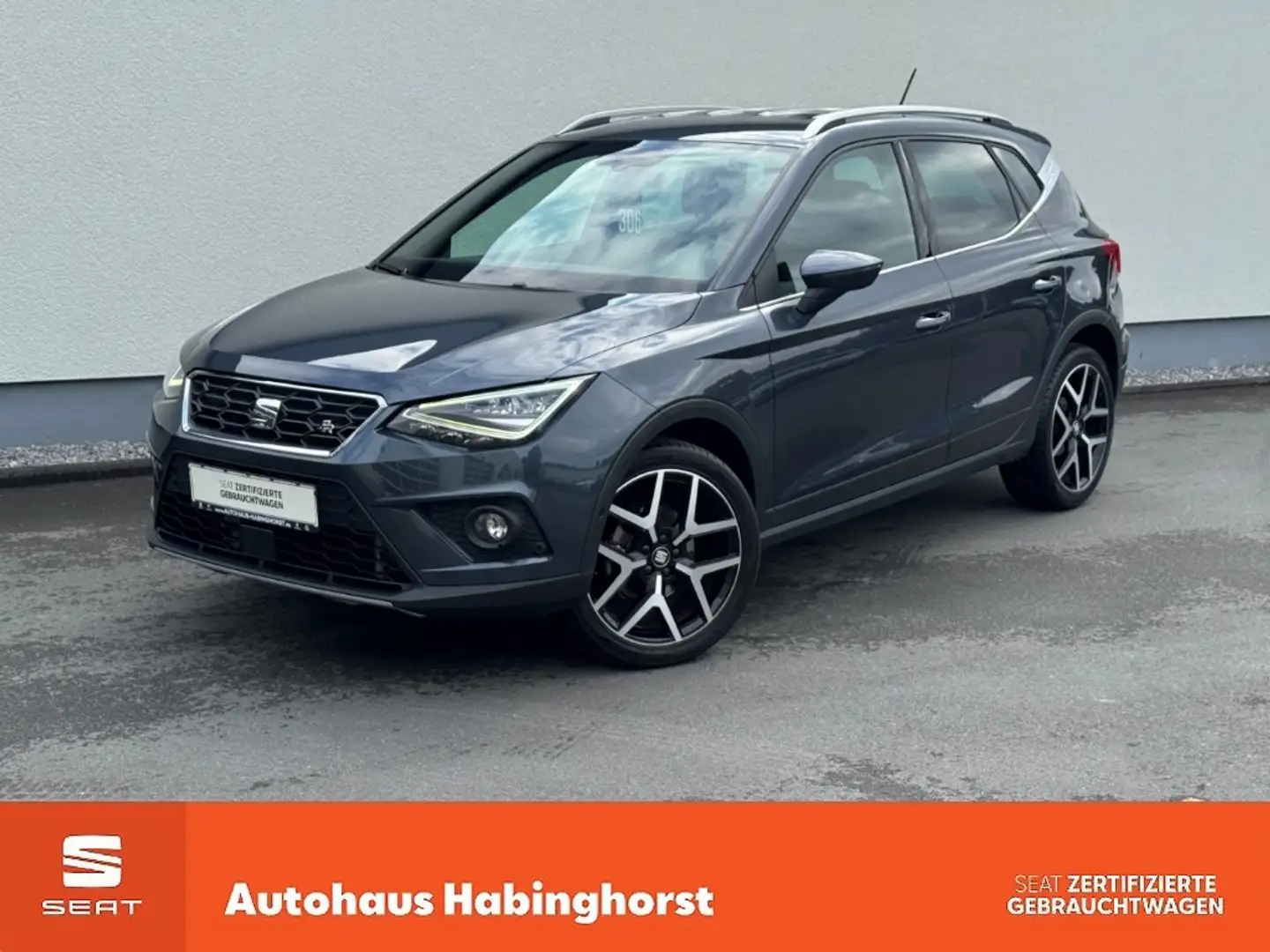 SEAT Arona 1.0 TSI DSG FR BEATS AHK Navi ParkAssist ACC 18Alu Grau - 1