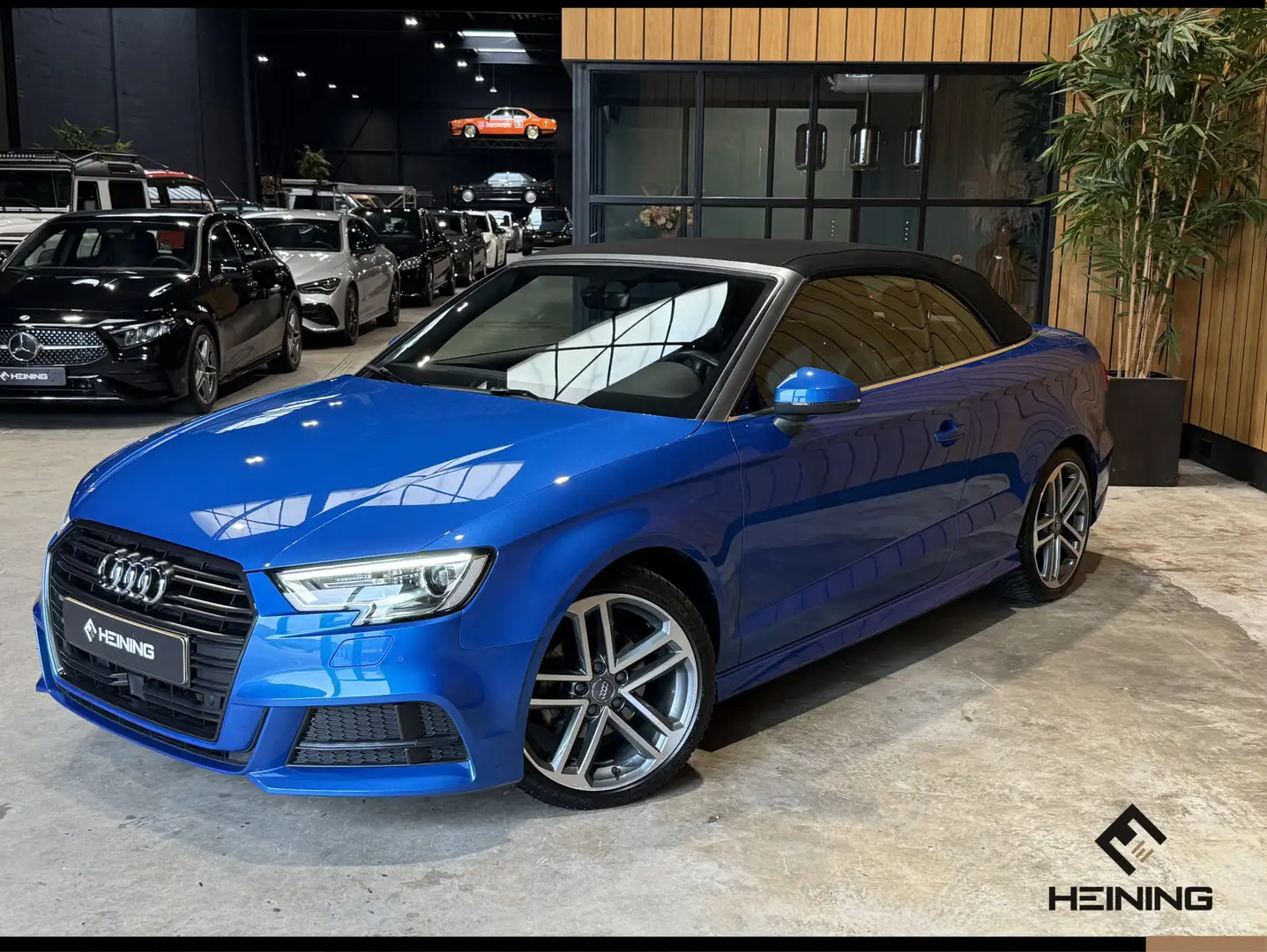 Audi A3 Cabriolet 35 TFSI CoD Sport S Line Edition. 2x S-l Bleu - 2