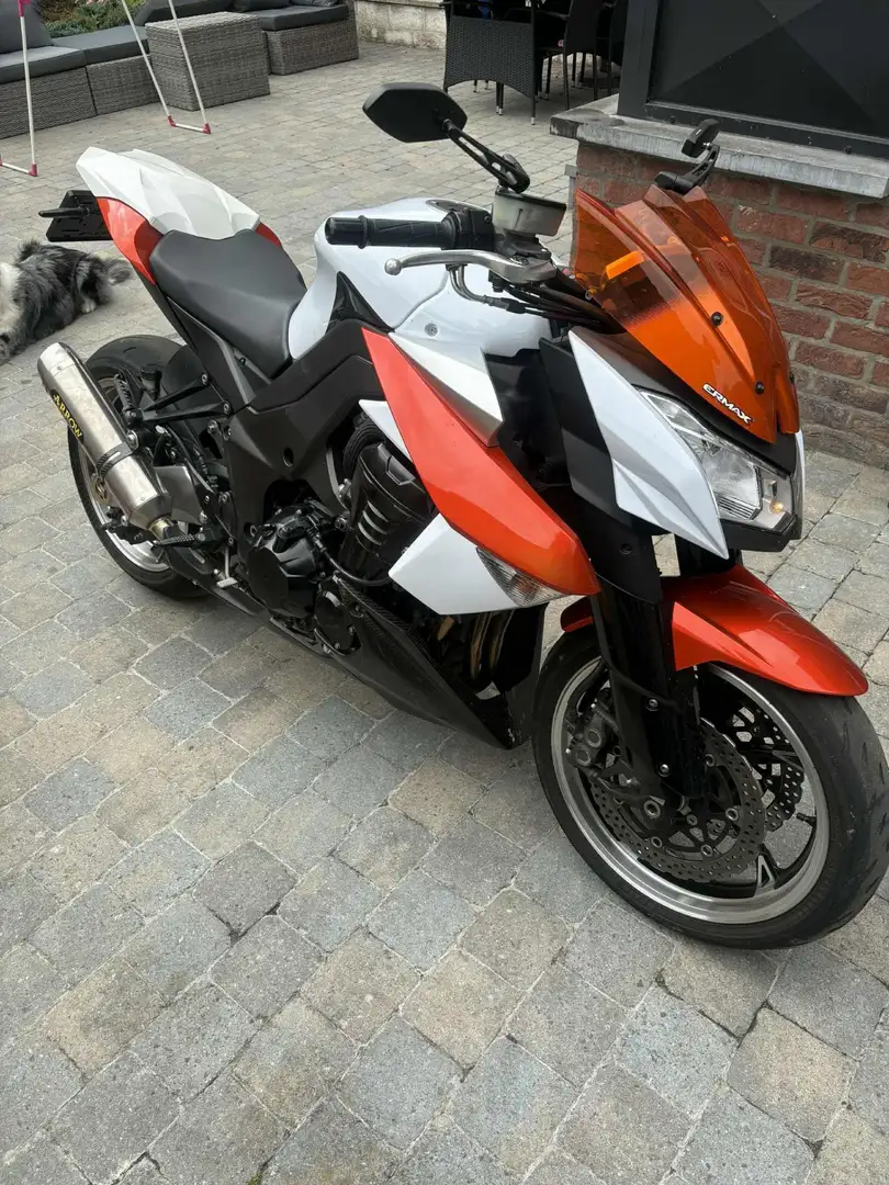 Kawasaki Z 1000 Blanc - 1
