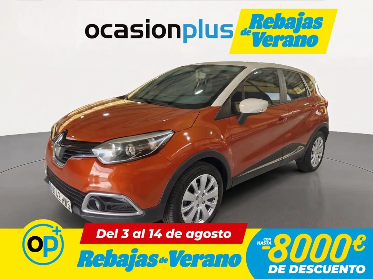 Renault Captur 1.5dCi eco2 Energy Intens 90 Naranja - 1