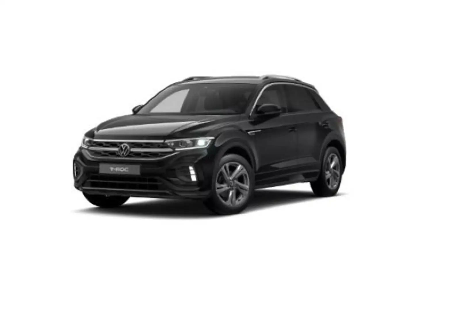 Volkswagen T-Roc T-ROC 1.5 TSI DSG R-LINE*LED*AHK*KAMERA*PDC*SHZ* Schwarz - 2